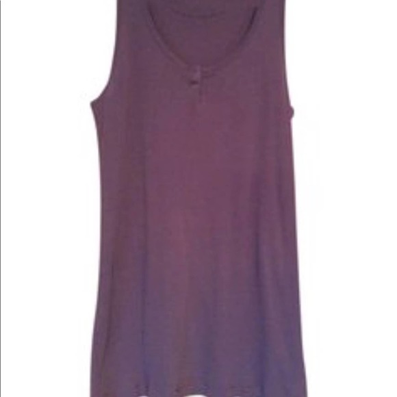 Cabi Grape Henley Tank size Medium - Picture 3 of 7